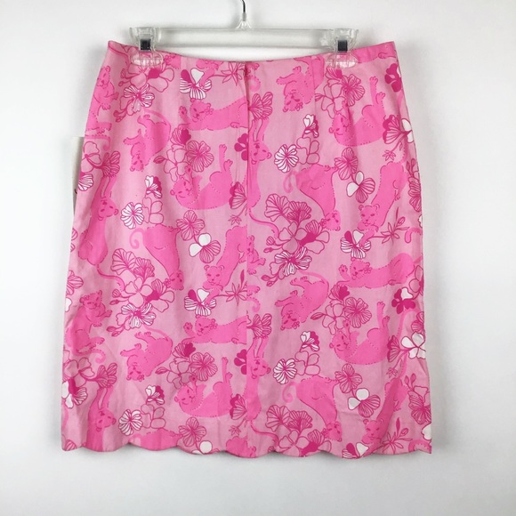 Lilly Pulitzer | NWT Pink Grrranium Chrissy Skirt - Picture 2 of 6